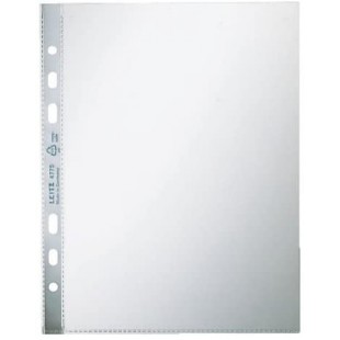 Esselte Leitz 47750002 Pochettes perforees transparentes en polypropylene Standard format A5 (Import Allemagne)