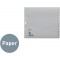 Esselte-leitz papierregister a-z a4 20 feuilles (gris)