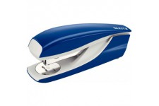 Leitz Agrafeuse de Bureau, Capacite 40 Feuilles, Bleu, Boitier Metallique Ergonomique, Agrafes Incluses, Gamme NeXXt, 55220035