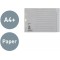 Esselte-leitz papierregister feuilles de papier a5 12 onglets en polypropylene (gris)