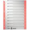 Esselte Leitz 1652-00-25 Intercalaire A4 Rouge Lot de 100 (Import Allemagne)