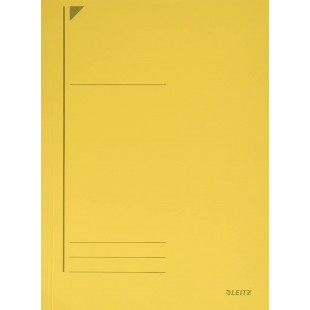 LEITZ Chemise a anneaux, A4, hauteur de remplissage : 350 feuilles, carton, jaune primaire