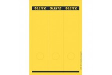 Leitz etiquettes Imprimables PC pour Classeurs a  Levier Couverture Papier, Large, Long, Jaune, 61,5 x 285 mm, Papier, 16870015,