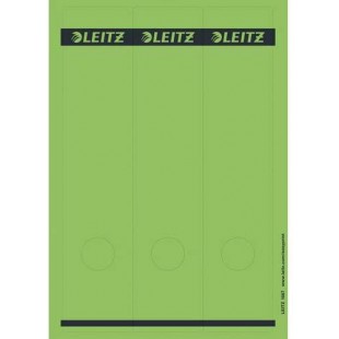 Leitz Lot de 75 etiquettes de dos en papier pour PC vert
