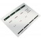 Leitz etiquettes Imprimables PC pour Classeurs a  Levier Plastique, Large, Gris, 56 x 190 mm, Carton, 16800085, Lot de 100 etiqu