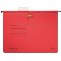 Lot de 25 : LEITZ alpha-suspension fichier Carte de couleur rouge® CFM