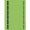 Leitz etiquettes Imprimables PC pour Classeurs a  Levier Couverture Papier, etroit, Court, Vert, 39 x 192 mm, Papier, 16862055, 