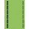 Leitz etiquettes Imprimables PC pour Classeurs a  Levier Couverture Papier, etroit, Court, Vert, 39 x 192 mm, Papier, 16862055, 