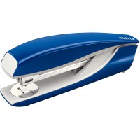 Leitz Agrafeuse de Bureau, Capacite 40 Feuilles, Bleu, Boitier Metallique Ergonomique, Agrafes Incluses, Gamme NeXXt, 55040035