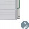Leitz Intercalaires A4 5 Touches Vierges, Systeme d'Onglets Interchangeables, Gris, Plastique Ultra-Resistant, 12710085