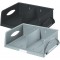 Leitz - Sorty - Corbeille a Courrier en Polystyrene - 100% recyclable - A4 - Noir - Lot de 1 52300095
