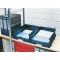 Lot de 4 : Leitz - Sorty - Corbeille a courrier en polystyrene - 100% recyclable - A4 - Noir - 