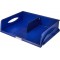 Leitz - Sorty - Corbeille a Courrier en Polystyrene - 100% recyclable - A3 - Bleu - Lot de 1 52320035
