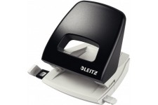 Leitz Perforatrice 50050095-25 feuilles - Rail de butee avec format - Metal - NeXXt - Noir