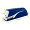 Leitz Agrafeuse electrique de Bureau Flat Clinch, Capacite 20 Feuilles, Bleu, Alimentation electrique, Agrafes Incluses, Gamme N