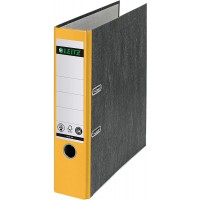 Lot de 20 : Leitz 10805015 Classeur a levier Format A4 Capacite 350 feuilles Jaune