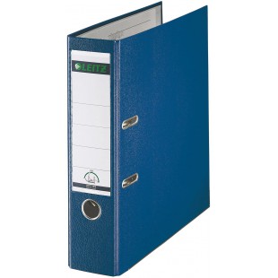 Lot de 20 : Leitz - 10105035 - Classeur a levier en carton - Format A4 - 600 feuilles - Etiquette 190 mm - Bleu