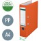 Lot de 20 : Leitz 10105045 Classeur a Levier en Plastique 180° pour A4 large - Orange