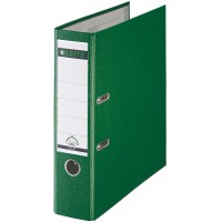 Lot de 20 : Leitz - 10105055 - Classeur a levier en carton - Format A4 - 600 feuilles - Etiquette 190 mm - Vert