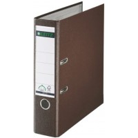 Lot de 20 : Leitz 10105075 Classeur Plastique 180Â° Format A4 et Dos Large avec Encoches - Marron