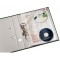 Leitz, Pochette Plastique Perforee A4 avec 2 Pochettes pour CD, Matiere Grainee Mate, Polypropylene 130 Microns, Copysafe, Lot d