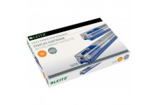 Leitz Power Performance Cassettes d'Agrafes Heavy Duty K6, Galvanise, Boite de 5 Cassettes, 5 x 210 Agrafes, 55910000