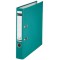 Lot de 20 : Leitz 10155052 Classeur Plastique 180Â° A4 a Dos etroit avec Encoches - Turquoise