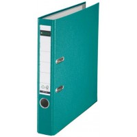 Lot de 20 : Leitz 10155052 Classeur Plastique 180Â° A4 a Dos etroit avec Encoches - Turquoise