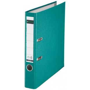 Lot de 20 : Leitz 10155052 Classeur Plastique 180Â° A4 a Dos etroit avec Encoches - Turquoise