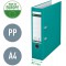Lot de 20 : Leitz 10105052 Classeur a Levier en Plastique 180Â° A4 Large - Bleu Vert