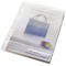 Leitz, Pochette Perforee Combifile a  Soufflet A4, Grande Capacite, Matiere Grainee Mate Transparente, Ouverture sur le haut ave