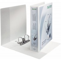 Leitz - 42260001 - Classeur a  levier en carton - Format A4 Maxi - 350 feuilles - Dos de 50 mm - Lot de 1 - Blanc