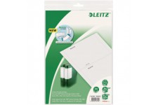 Leitz etiquettes Imprimables PC pour Classeurs Leitz Active 1112 avec Porte-etiquette Dorsal, 176 x 146 mm, Papier, 16900085, Lo