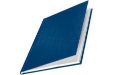 Leitz Chemises Rigides, Lot de 10, Dos 17,5 mm, Bleu, ImpressBIND, 73940035