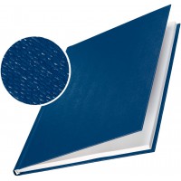 Leitz Chemises Rigides, Lot de 10, Dos 21,0 mm, Bleu, ImpressBIND, 73950035