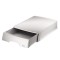 Leitz Corbeille a  Courrier A4 avec Tiroir, Gris, Plus, 52100085