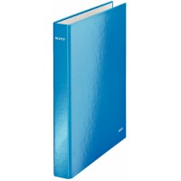 Leitz - Wow - Classeur a  4 anneaux - A4 - 25 mm - Bleu