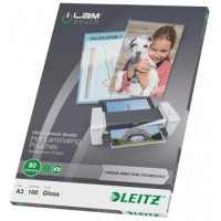 Feuille de plastification Leitz i-Lam Pouch 7485 DIN A3 80 micron brillant 100 pc(s)