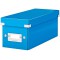 Leitz Wow Click & Store 60410036 Boite de Rangement pour CD Bleu