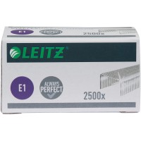 Leitz Agrafes E1 pour Agrafeuse electrique, Galvanise, Boite de 2500 Agrafes, 55680000