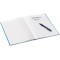 Leitz, Cahier couverture carton A4 quadrille, 160 pages 90g/m², Leitz WOW, Bleu, 46261036