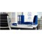 Leitz Agrafeuse electrique de Bureau, Capacite 10 Feuilles, Bleu, Alimentation electrique, Agrafes Incluses, Gamme NeXXt, 553200