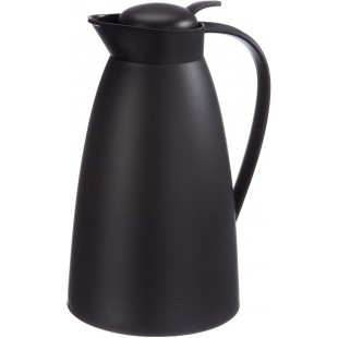  0825.020.100 Bouteille Isotherme"Eco" 1.0L en Noir, Plastique, 1 l