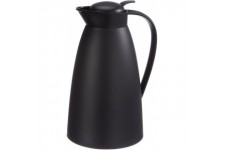  0825.020.100 Bouteille Isotherme"Eco" 1.0L en Noir, Plastique, 1 l