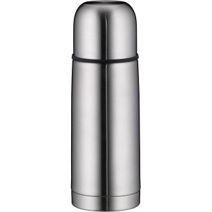 Isotherm Eco 5457.205.050 Bouteille Isotherme, en Acier Inoxydable, Mat, 500 ML avec gobelet, a  Bouchon a  vis, Garde au Chaud 