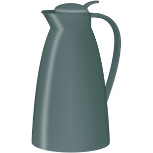 Bouteille isotherme Eco en plastique bleu 1 l avec insert en verre Dur 0825.293.100, thermos conserve la chaleur pendant 12 heur