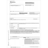 Lot de 25 : RNK 703 fiches SD pour plan de travail 1 x 5 feuilles DIN A4