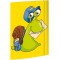 RNK 46330 Porte-lettres « Escargots », dimensions (l x h) : 240 x 330 mm, DIN A4, avec fermeture elastique, 1 piece