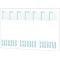 RNK 46633 Sous-main Office, 48 x 33 cm, blanches avec calendrier