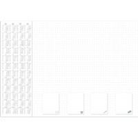 RNK 46647 Sous-main Office - Pois